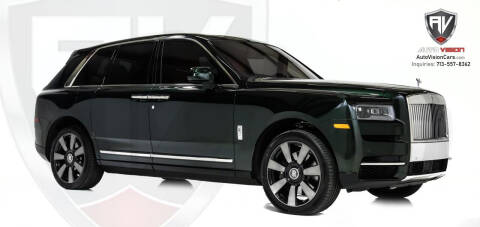 2023 Rolls-Royce Cullinan for sale at Auto Vision in Houston TX