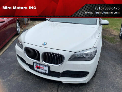 2012 BMW 7 Series for sale at Miro Motors INC in Woodstock IL