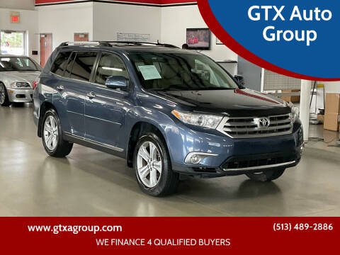 2013 Toyota Highlander for sale at GTX Auto Group in West Chester OH