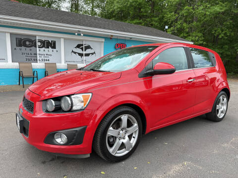 2012 Chevrolet Sonic for sale at ICON AUTO SALES in Chesapeake VA