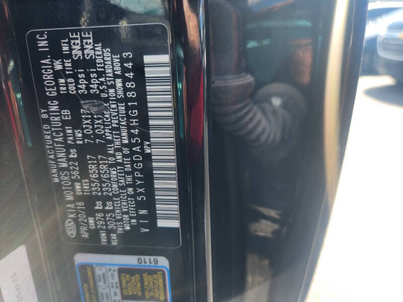 2017 Kia Sorento LX V6