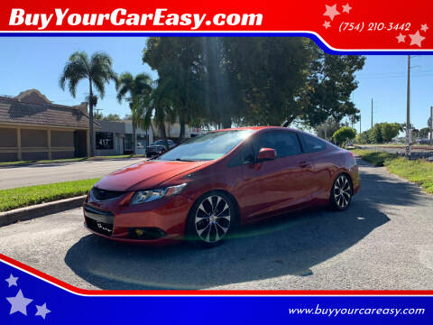 2013 Honda Civic for sale at BuyYourCarEasy.com in Hollywood FL