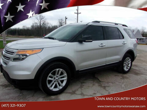 2013 Ford Explorer for sale at Town and Country Motors in Warsaw MO