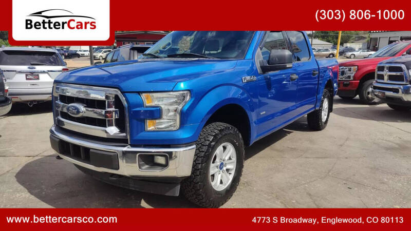 2015 Ford F-150 for sale at Better Cars in Englewood CO