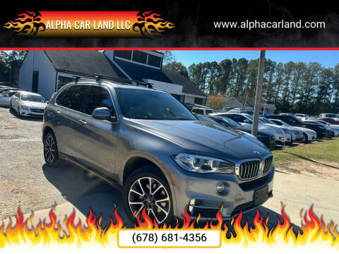 2017 BMW X5 for sale at Alpha Car Land LLC in Snellville GA