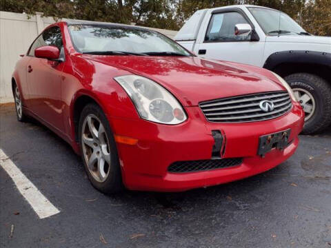 2003 Infiniti G35 for sale at Buhler and Bitter Chrysler Jeep in Hazlet NJ