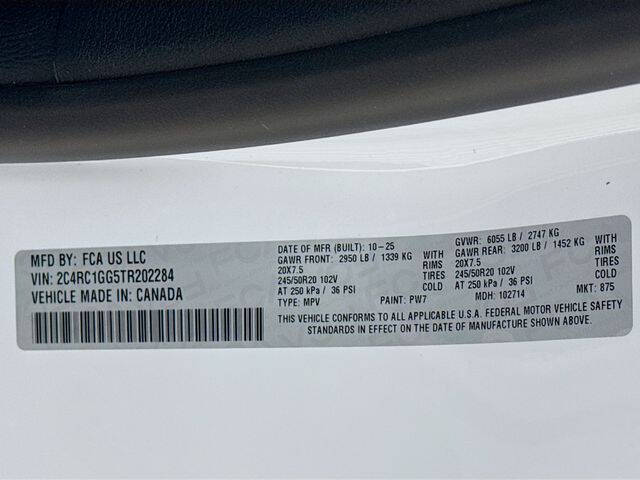 2026 Chrysler Pacifica Limited