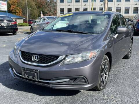 2015 Honda Civic for sale at All Star Auto  Cycle in Marlborough MA