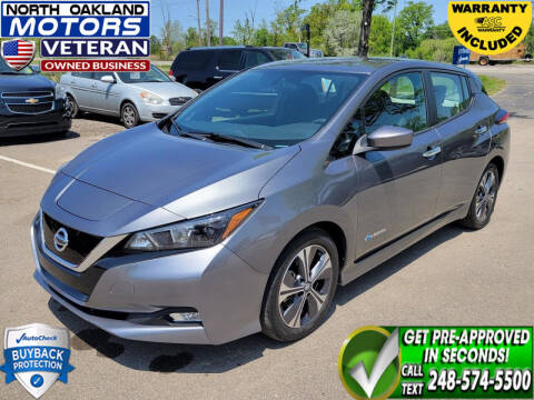 2018 Nissan LEAF for sale at North Oakland Motors in Waterford MI