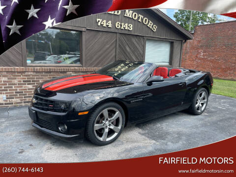 2011 Chevrolet Camaro for sale at Fairfield Motors in Fort Wayne IN