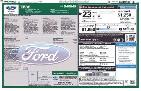 2019 Ford Edge Titanium