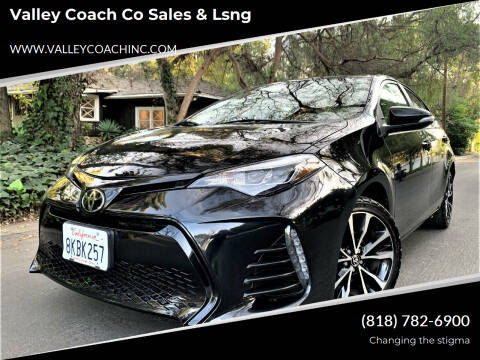 2017 Toyota Corolla for sale at Valley Coach Co Sales & Lsng in Van Nuys CA