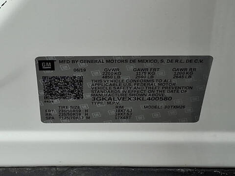 2019 GMC Terrain SLT