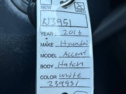 2016 Hyundai Accent SE