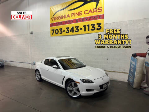 2005 Mazda RX-8 for sale at Virginia Fine Cars in Chantilly VA