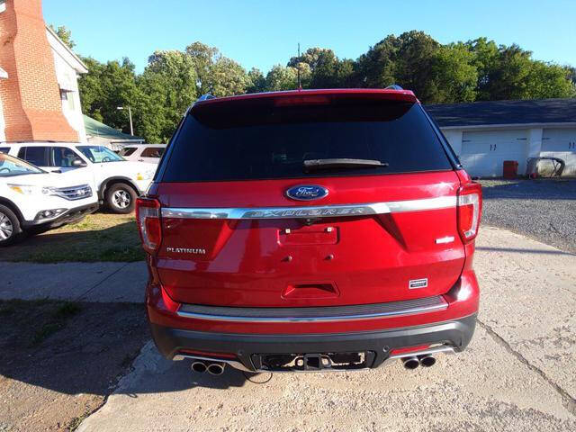 2018 Ford Explorer Platinum