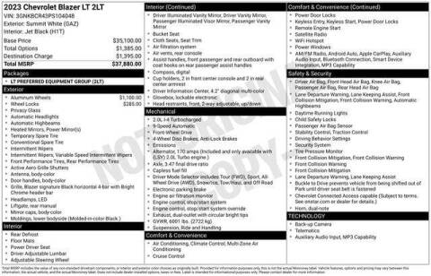 2023 Chevrolet Blazer LT