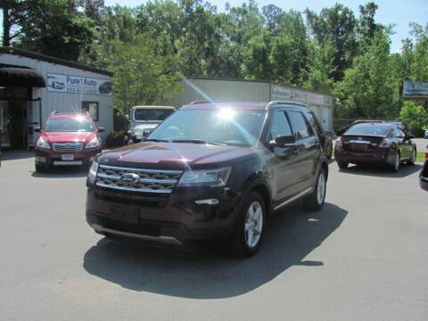 2018 Ford Explorer for sale at Pure 1 Auto in New Bern NC