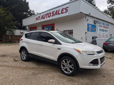 2013 Ford Escape for sale at H D Auto Sales in Denham Springs LA