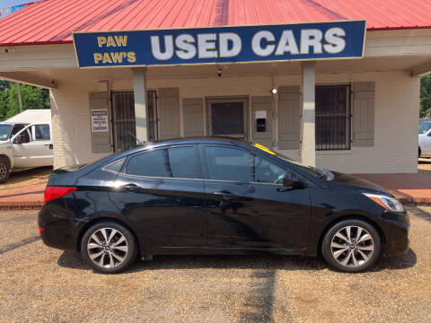2017 Hyundai Accent for sale at Paw Paw's Used Cars in Alexandria LA