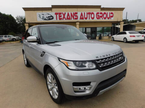 2014 Land Rover Range Rover Sport for sale at Texans Auto Group in Spring TX