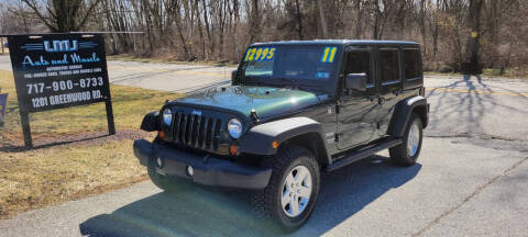 2011 Jeep Wrangler Unlimited for sale at LMJ AUTO AND MUSCLE in York PA