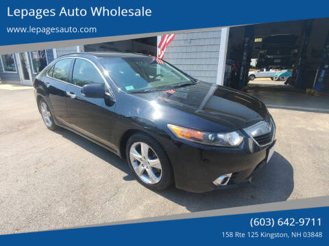 2012 Acura TSX for sale at Lepages Auto Wholesale in Kingston NH