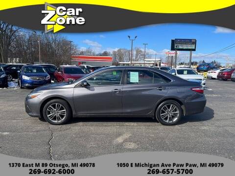 2017 Toyota Camry for sale at Car Zone in Otsego MI