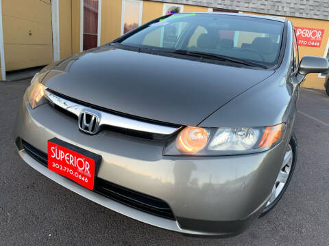 2006 Honda Civic for sale at Superior Auto Sales, LLC in Wheat Ridge CO