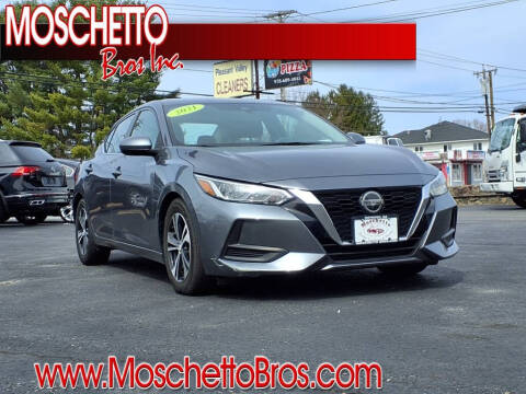 2021 Nissan Sentra for sale at Moschetto Bros. Inc in Methuen MA