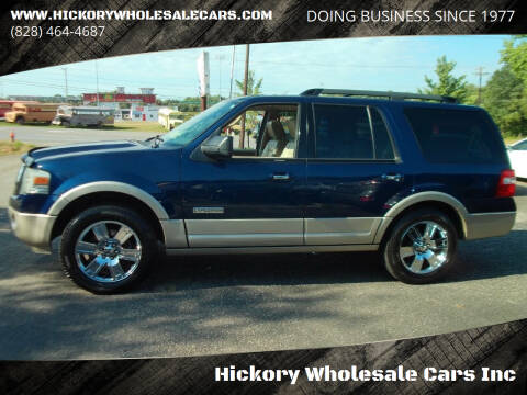 2008 Ford Expedition for sale at Hickory Wholesale Cars Inc in Newton NC