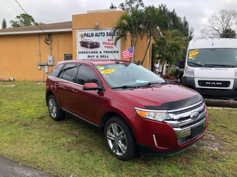 2014 Ford Edge for sale at Palm Auto Sales in West Melbourne FL