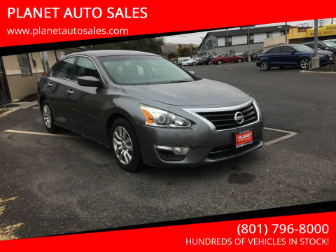 2014 Nissan Altima for sale at PLANET AUTO SALES in Lindon UT