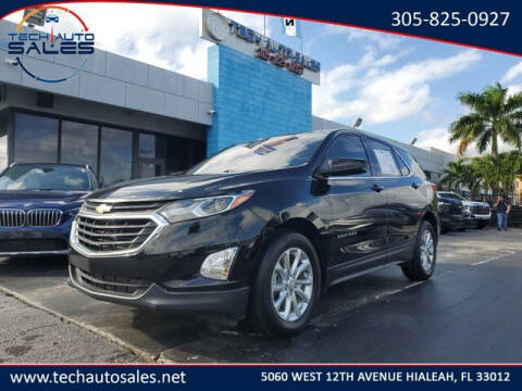 2020 Chevrolet Equinox for sale at Tech Auto Sales in Hialeah FL