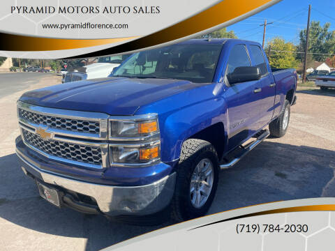 2014 Chevrolet Silverado 1500 for sale at PYRAMID MOTORS AUTO SALES in Florence CO