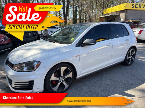 2017 Volkswagen Golf GTI for sale at Cherokee Auto Sales in Acworth GA