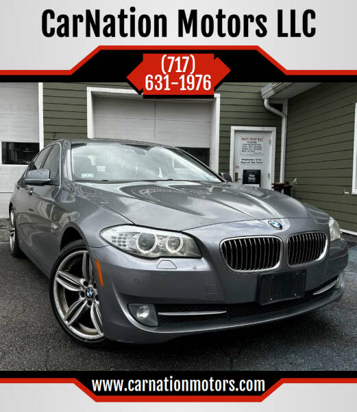2012 BMW 5 Series for sale at CarNation Motors LLC - New Cumberland Location in New Cumberland PA