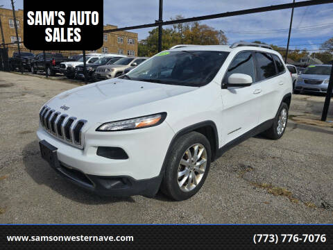 2015 Jeep Cherokee for sale at SAM'S AUTO SALES in Chicago IL