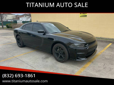 2023 Dodge Charger for sale at TITANIUM AUTO SALE in Houston TX
