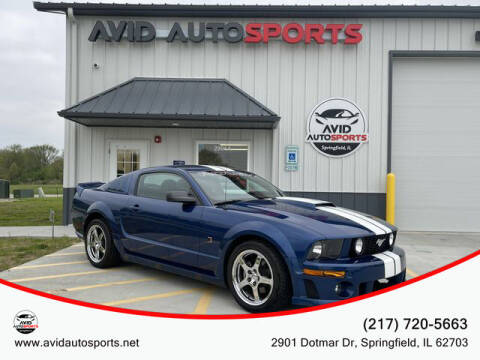 2007 Ford Mustang for sale at AVID AUTOSPORTS in Springfield IL