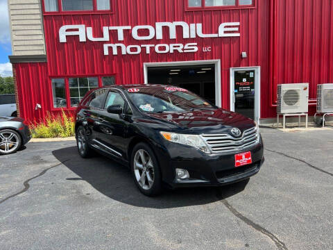 2012 Toyota Venza for sale at AUTOMILE MOTORS in Saco ME