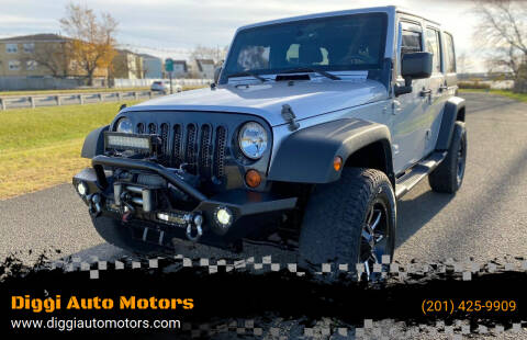 2012 Jeep Wrangler Unlimited for sale at Diggi Auto Motors in Jersey City NJ