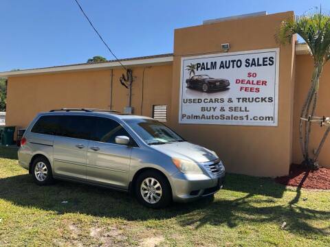 2010 Honda Odyssey for sale at Palm Auto Sales in West Melbourne FL