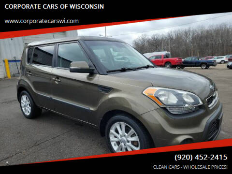 2013 Kia Soul for sale at CORPORATE CARS OF WISCONSIN - DAVES AUTO SALES OF SHEBOYGAN in Sheboygan WI