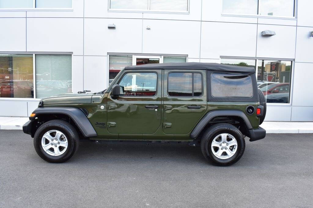 2021 Jeep Wrangler Unlimited for sale at Fast Financial Auto Mall in Lakeland, FL