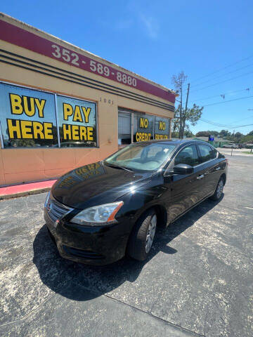 2015 Nissan Sentra for sale at BSS AUTO SALES INC in Eustis FL