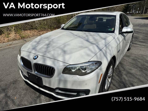 2015 BMW 5 Series for sale at VA Motorsport in Chesapeake VA