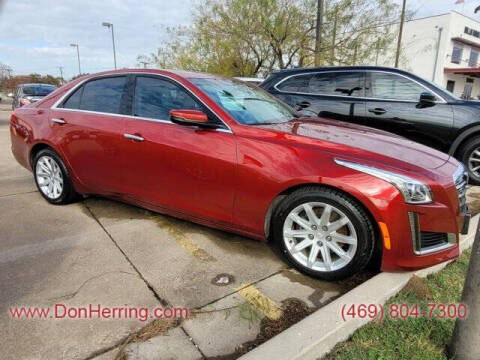 2016 Cadillac CTS for sale at DON HERRING MITSUBISHI in Irving TX