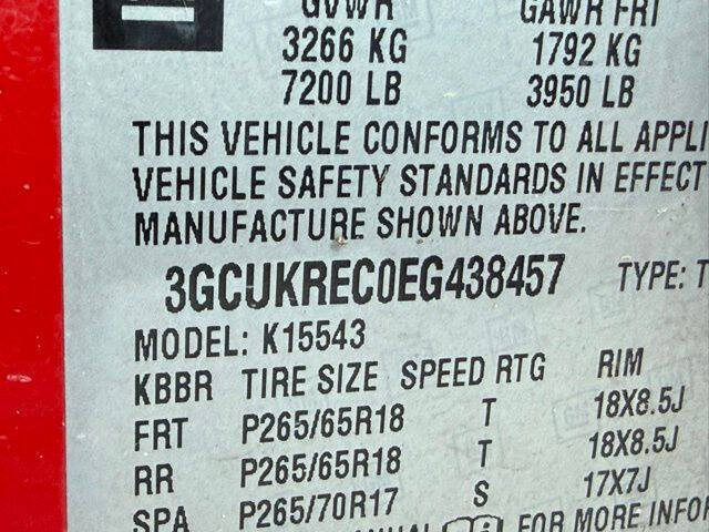 2014 Chevrolet Silverado 1500