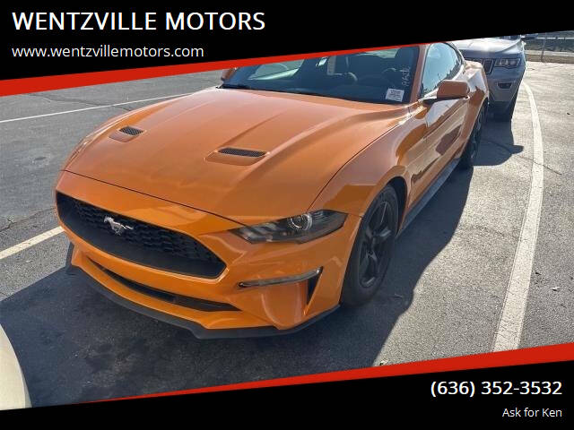 2019 Ford Mustang for sale at WENTZVILLE MOTORS in Wentzville MO